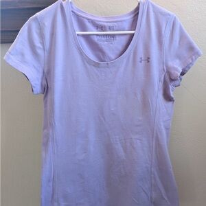 Under Armour Women's Lavender Short Sleeve Tee